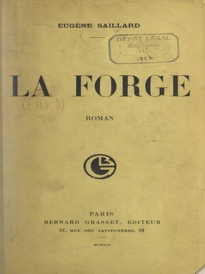 cover image of La forge